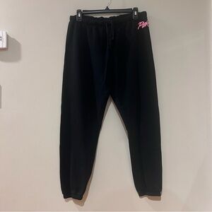 PINK Victoria’s Secret Black Joggers